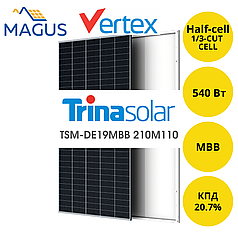 Сонячна батарея Trina Solar TSM-DE19MBB 210M110 540 Вт MBB