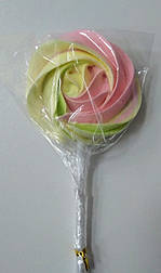 Кондитерська прикраса "Безе" на палочці d60 (Три кольори)