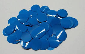 Конфеті кружечки - СИНІ. Упаковка 10 грам