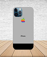 Матовий Чохол iPhone 12 PRO Iphone сірий з принтом