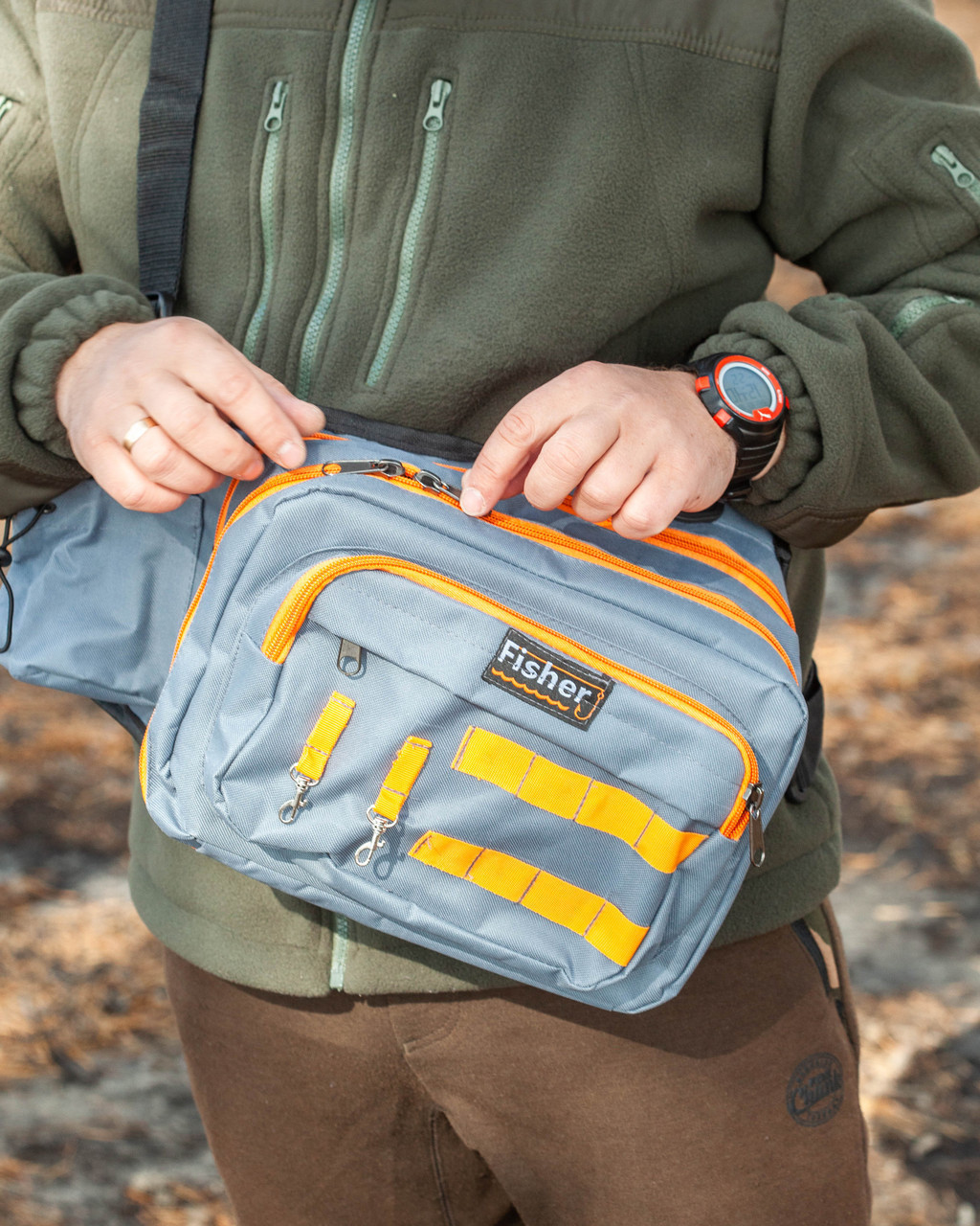 Сумка спінінгіста Fisher