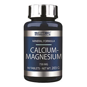 Вітаміни та мінерали Scitec Calcium Magnesium, 90 таблеток
