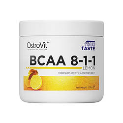 Амінокислоти BCAA 8-1-1 Ostrovit 200г лимон