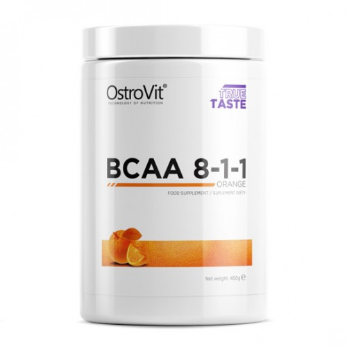 Амінокислоти BCAA 8-1-1 Ostrovit 400г апельсин