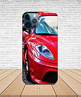 Матовый Чехол iPhone 12 PRO Ферари Ferrari с принтом