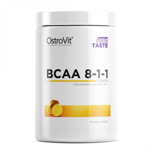 Амінокислоти BCAA 8-1-1 Ostrovit 400г лимон