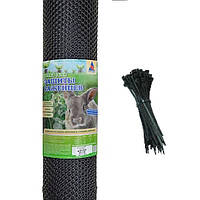 Сітка для захисту саджанців із хомутами Ф-7/0,8/5 К