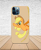 Матовый Чехол iPhone 12 PRO Пони My little Pony с принтом