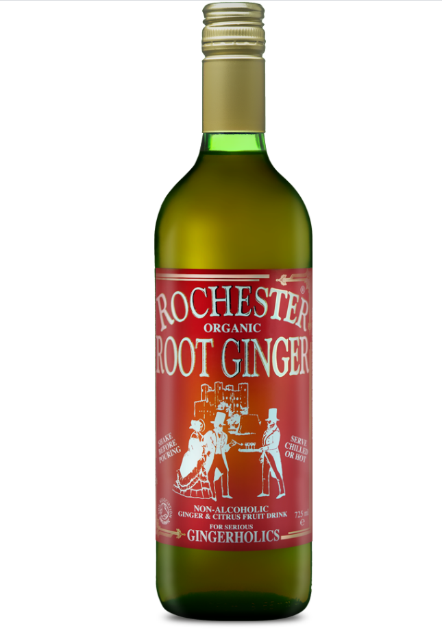 Напій безалкогольний Цитрусовий пунш з коренем імбиру органічний Rochester Root Ginger,725 мл
