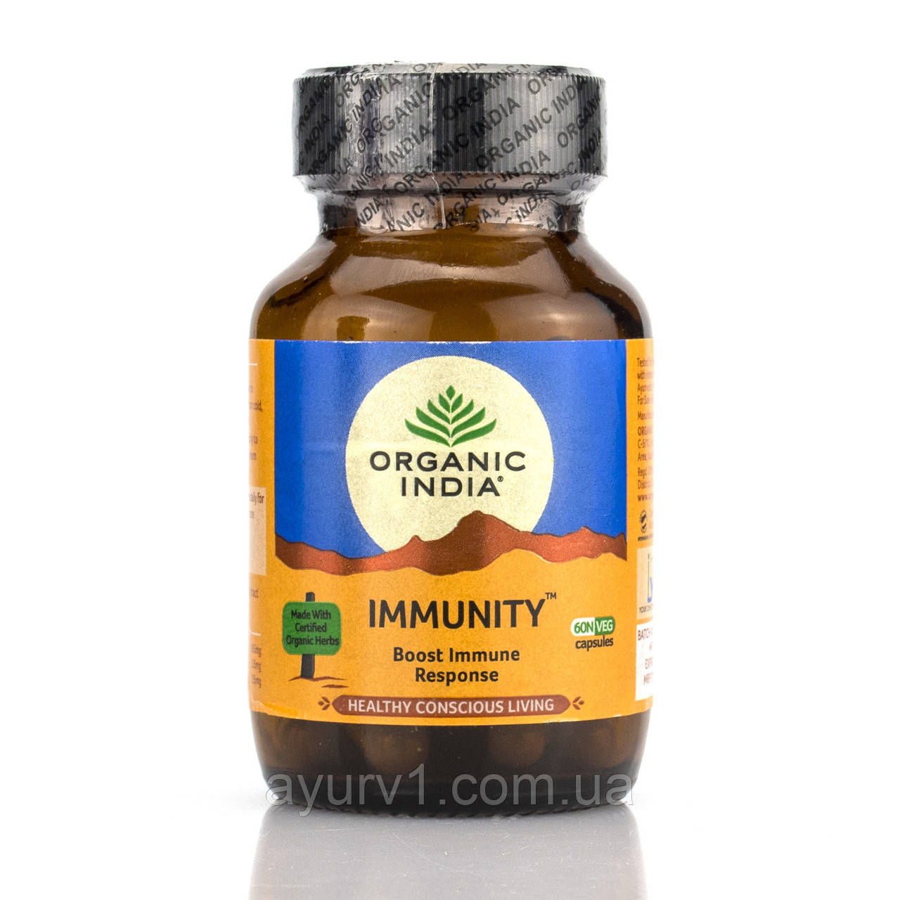 Імунітет, Органік Індія/Immunity Capsules Organic India противірусні натуральні препарати