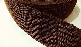 Гумка декоративна 6 см світло-коричнева