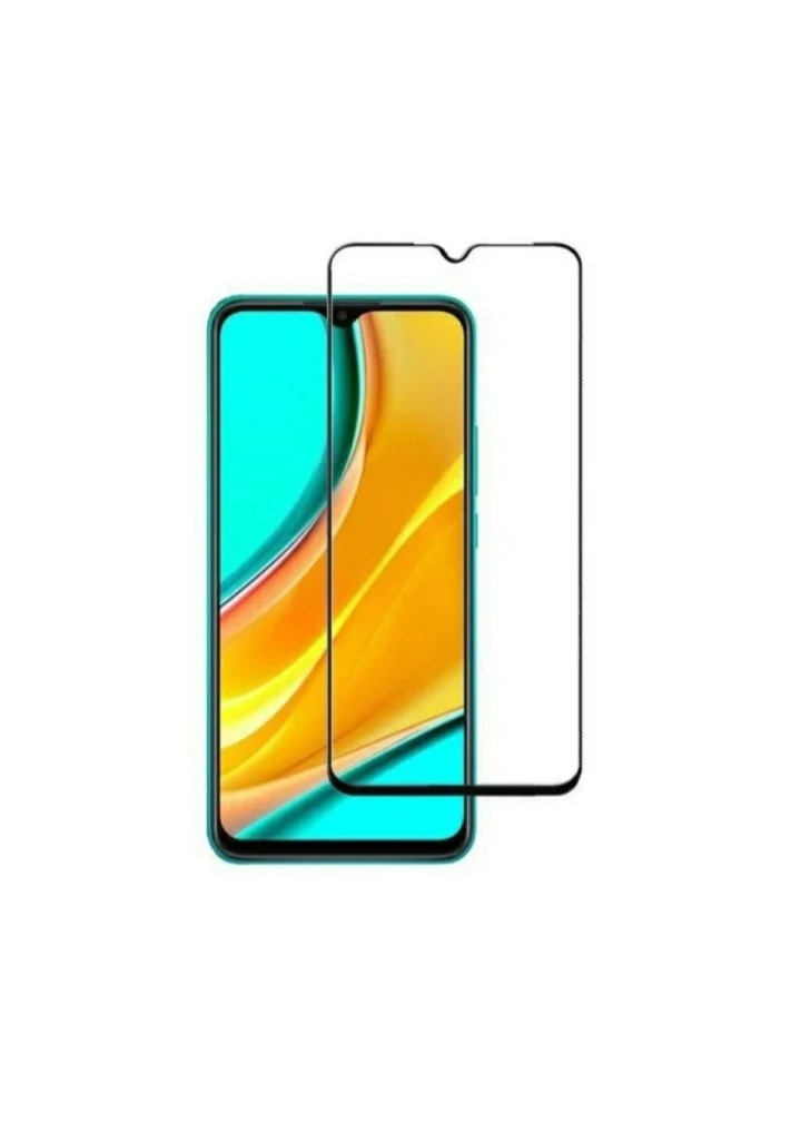 Захисне скло для Xiaomi Redmi 9A / 9C (Чорне)