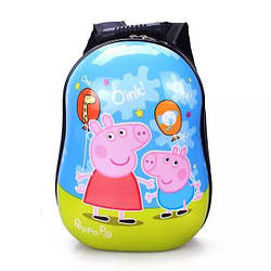 Дитячий пластиковий рюкзак peppa pig