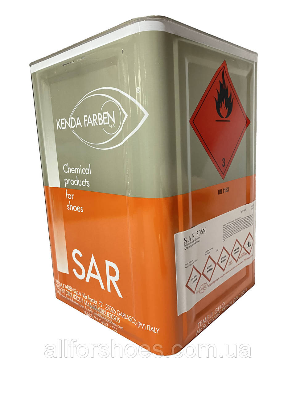 SAR 306N Клей поліуретановий, десмокол чорний термостійкий до 125 °C