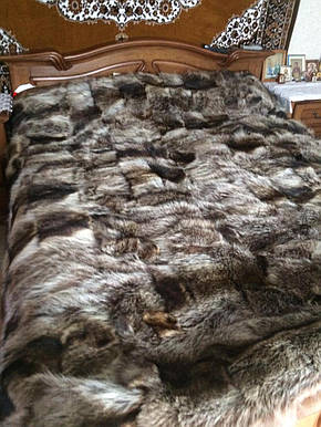Хутряне покривало з бобра, фото 2