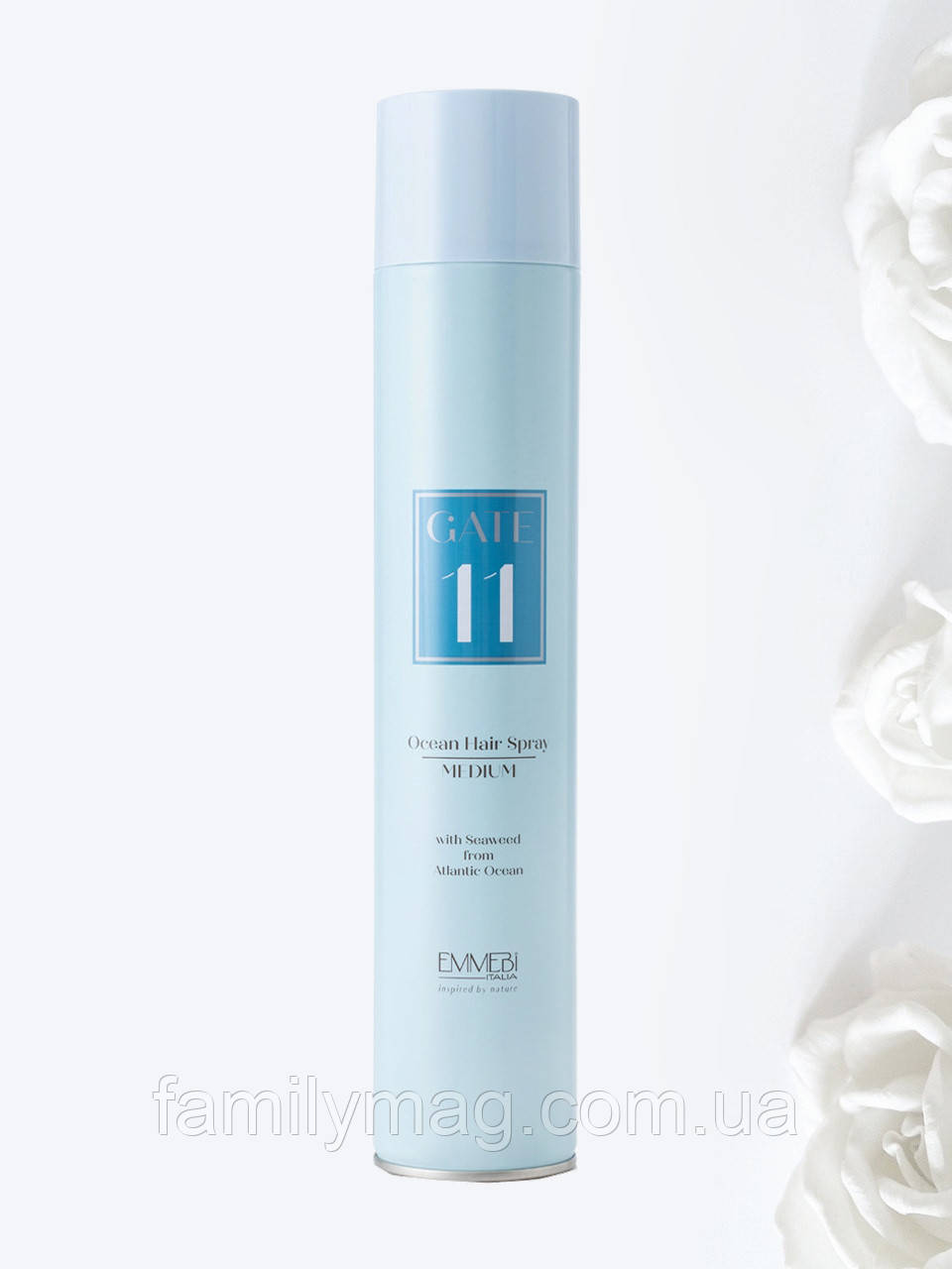 Сухий лак середньої фіксації Gate 11 Hair Spray Medium Emmebi Italia 500 мл