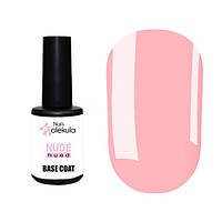 Molekula Base Coat Nude Hued - камуфлююча база, рожева, 12 мл