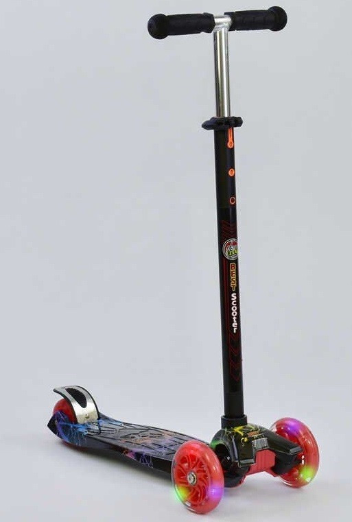 Самокат 3-колісний Best Scooter, А 24659 /779-1308 MAXI, колеса, що світяться,