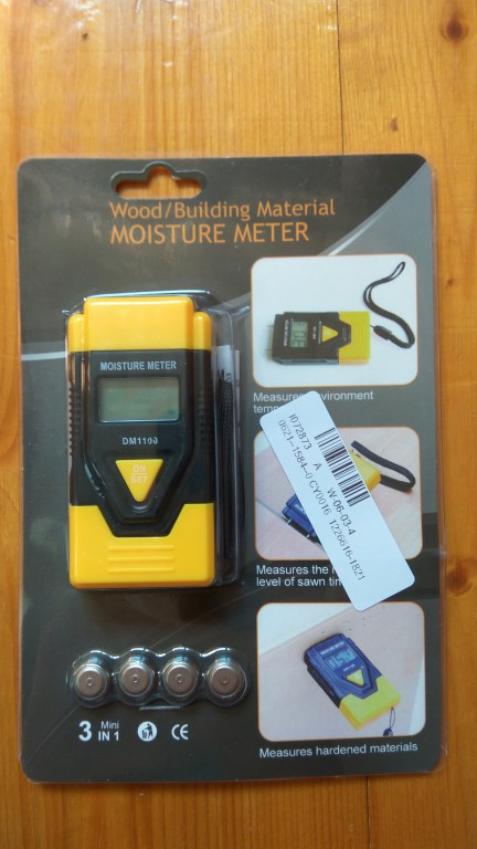 Вологомір DM 1100 деревини, будівельних матеріалів, фото 1