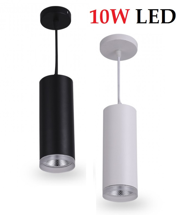 Підвісний світильник LED Feron HL534 10W IP40 світлодіодний білий, чорний
