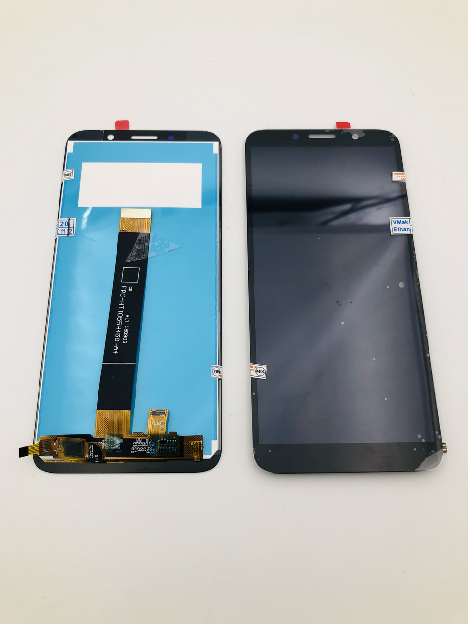 Дисплей для мобільного телефона Huawei Y5P 2020/Honor 9S/DRA-LX9/DUA-LX9, чорний, з тачскрином, ORIG
