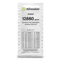 Калибровочный раствор 12880 µS/cm (мкСм) для кондуктометров (EC метр) MILWAUKEE 20мл, M10030