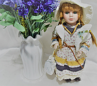 Лялька порцелянова сувенірна Porcelain dolls 22 см