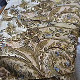 Бязь купонна з оливковими гілками квітів, ширина 220 см, фото 3