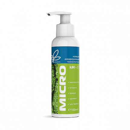 Добриво для акваріумних рослин AquaSys Micro kH >4 100 ml, на 3520 л., фото 1
