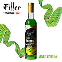 Сироп Зеленый банан, ТМ "Filler", 0,7 л