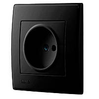 Вимикач одноклавішний IP54 ФОРС IEK, накладний монтаж, зовнішній, пиловологозахищений, вуличний