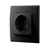 Вимикач одноклавішний IP54 ФОРС IEK, накладний монтаж, зовнішній, пиловологозахищений, вуличний