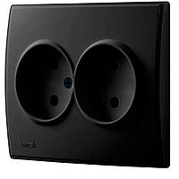 Вимикач одноклавішний IP54 ФОРС IEK, накладний монтаж, зовнішній, пиловологозахищений, вуличний