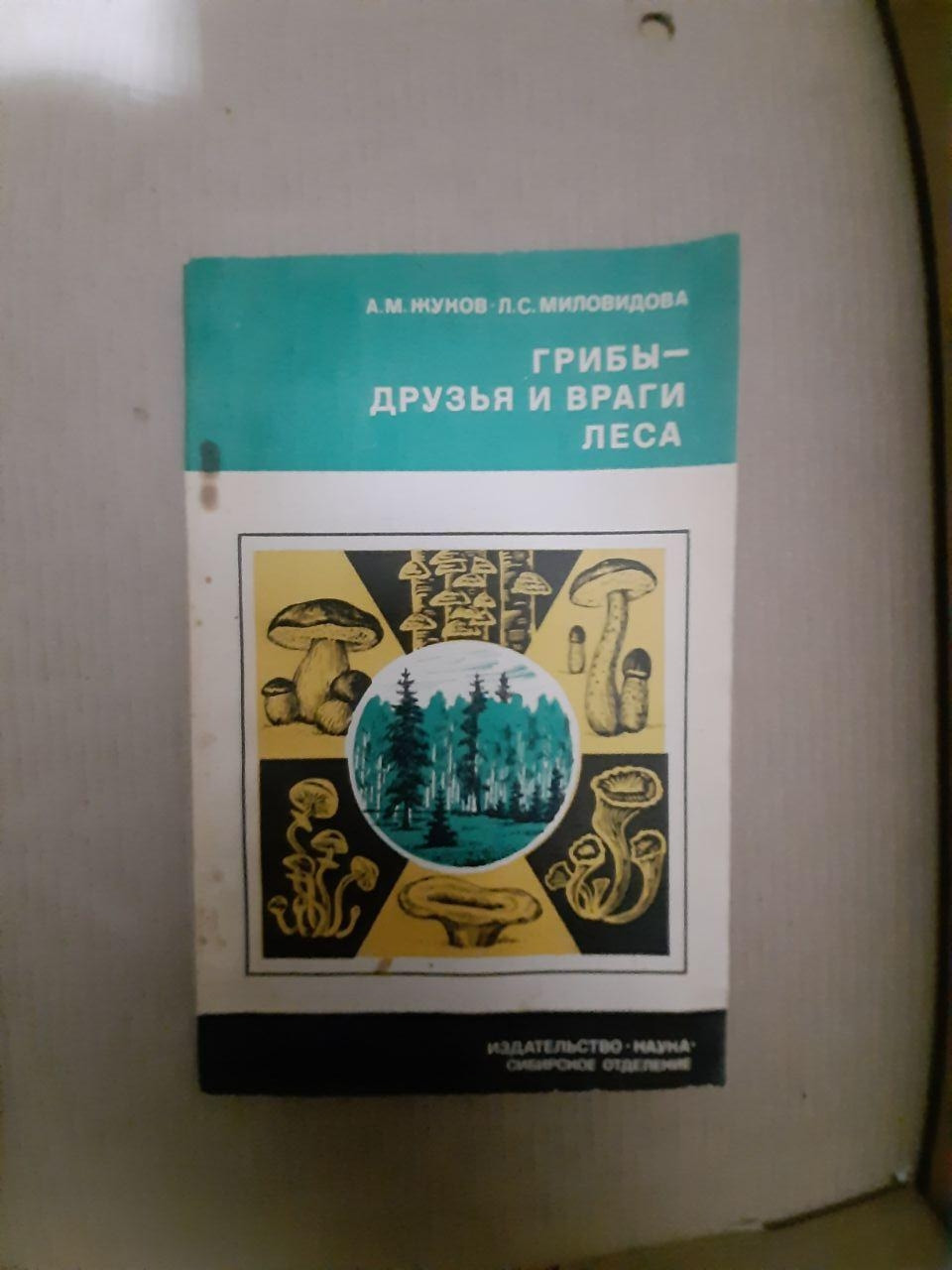 Гриби - друзі і вороги лісу. А. М. Жуков, Л. С. Миловидова. 1980 р