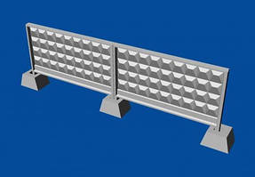 Набір радянських бетонних загороджень тип П6Вм. 1/144 METALLIC DETAILS MDR14406