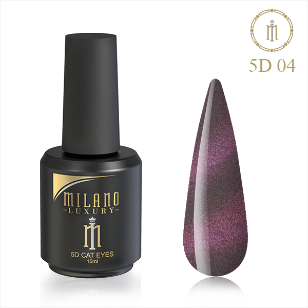 Гель-лак 5D MILANO № 04 15мл.