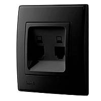 Вимикач одноклавішний IP54 ФОРС IEK, накладний монтаж, зовнішній, пиловологозахищений, вуличний