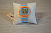 Дитячі спортивні годинник Skmei 1451 білі з помаранчевим, фото 6
