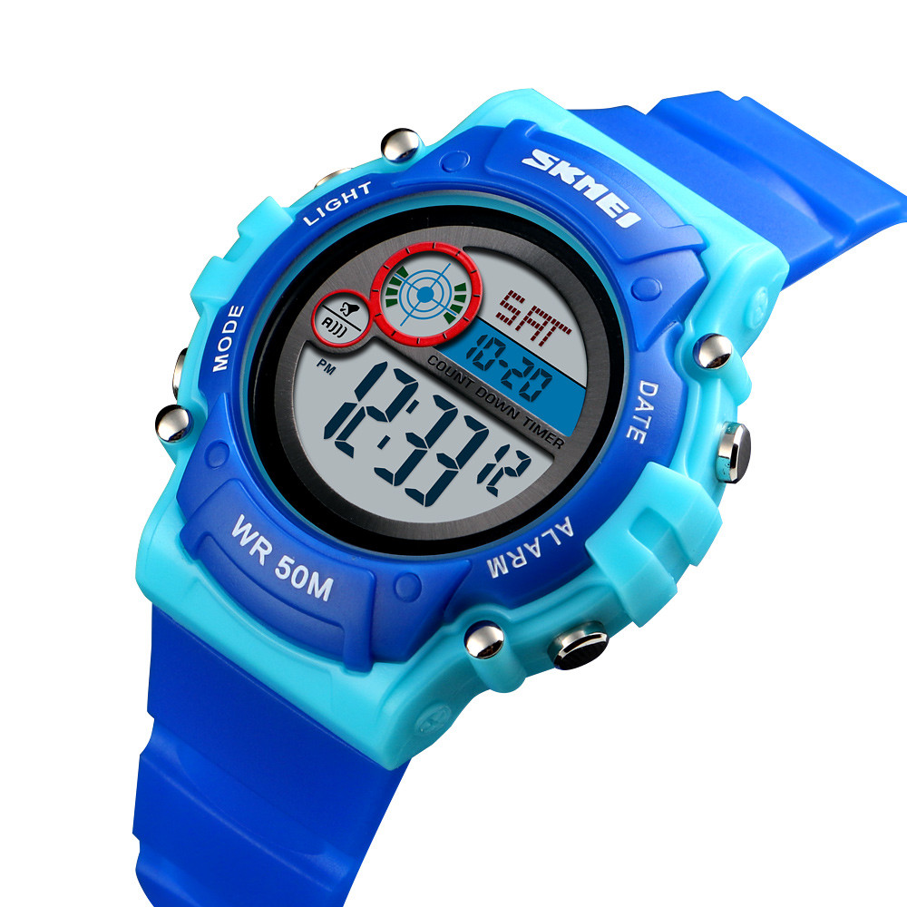 Дитячий спортивний годинник Skmei 1477 синій