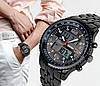 Чоловічий наручний годинник SKMEI 1032 чорний, фото 6