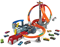 Трек Хот Вілс Штормове Обертання Моторизований Spin Storm Track Hot Wheels CDL45