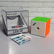 QiYi MS 2x2 magnetic stickerless | Кубик Рубіка 2x2 Магнітний без наліпок, фото 8