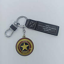 Брелок на рюкзак, ключі Автомобільний брелок Капітан Америка, фото 2