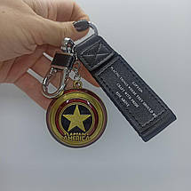 Брелок на рюкзак, ключі Автомобільний брелок Капітан Америка, фото 3