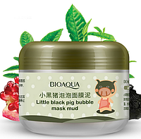 Кислородная пузырьковая маска для лица Bioaqua Carbonated Bubble Clay MaskКислородная пузырьковая маск, 100 гр