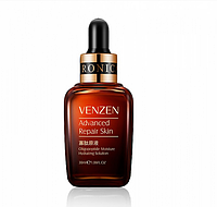Сыворотка с пептидами для лица сужающая поры Venzen Natural Organic Advanced Repair Skin