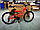 Велосипед двухподвесной гірський AZIMUT Blackmount 26" рама 18", GFRD чорно-червоний, фото 3