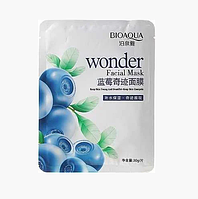 Маска тканевая для лица Bioaqua Wonder с экстрактом черники 30 g