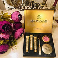 Набір Dermacol Make-up set тональний крем, пудра, рум'яна