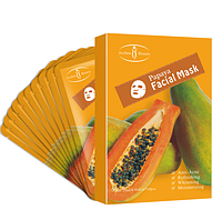 Тканевая маска с экстрактом папайи антивозрастная Aichun Beauty Papaya, 25 g